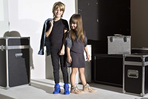 Итальянская корпорация Giuseppe Zanotti занялась производством детской обуви