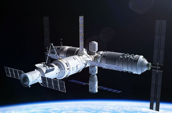 Китай запустит собственную космическую станцию