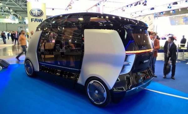 КАМАЗ создал беспилотный автобус компактных размеров