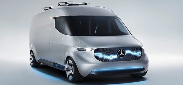 VISION VAN от Mercedes – фургон будущего для курьеров