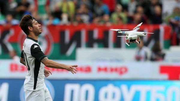 Во время проведения Чемпионата мира по футболу в России могут использовать дроны-стрекозы