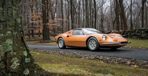 На торгах продадут необычный автомобиль Ferrari Dino 246 GTS