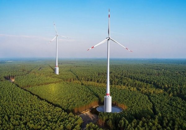 В Германии построят высочайшую ветровую турбину на планете