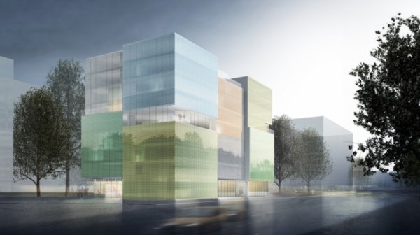 В Женеве построят необычное здание с солнечными панелями