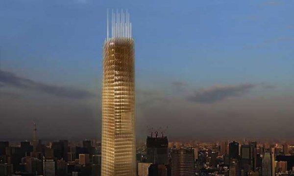 В Токио построят небоскрёб из дерева, высотой семьдесят этажей