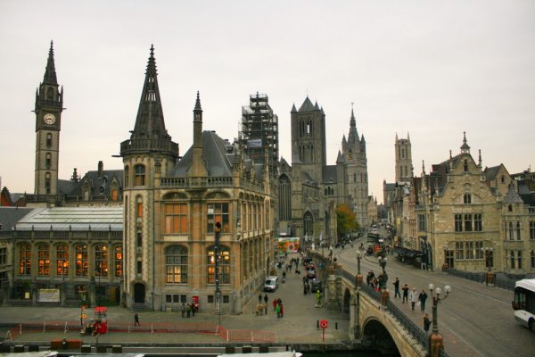 Гент – один из популярнейших городов среди туристов