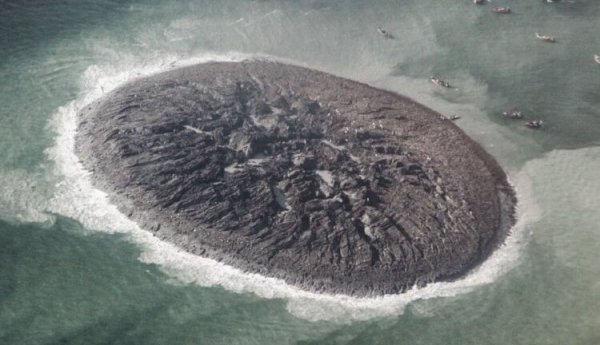 Исчез самый большой остров, созданный из грязи